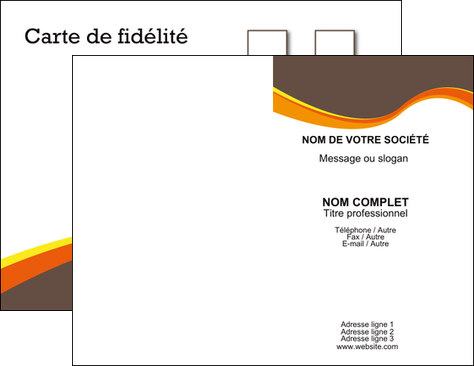 imprimer carte de visite structure contexture design simple MFLUOO24608