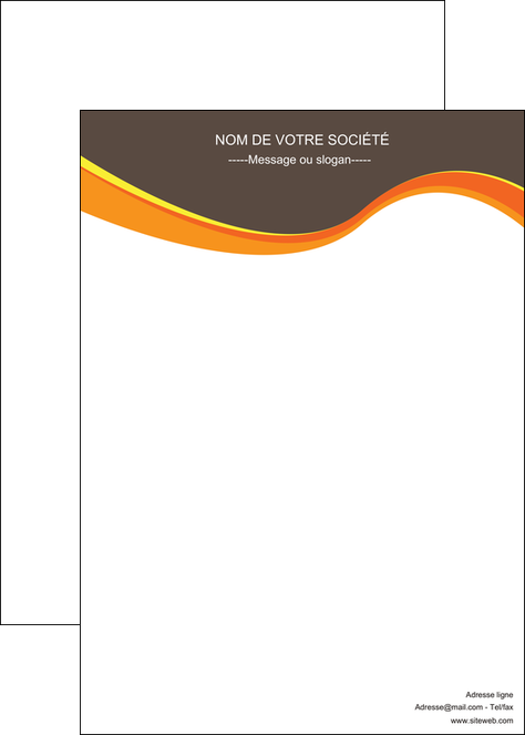 maquette en ligne a personnaliser affiche structure contexture design simple MIDBE24622