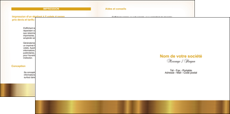 faire depliant 2 volets  4 pages  texture structure contexture MIFCH24746