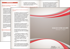 exemple depliant 3 volets  6 pages  structure contexture design simple MLGI24832