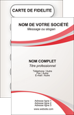 exemple carte de visite structure contexture design simple MLGI24836