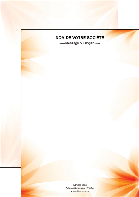 creer modele en ligne flyers structure contexture design simple MLIP24860