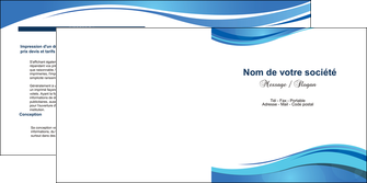 imprimer depliant 2 volets  4 pages  texture contexture structure MLGI25020