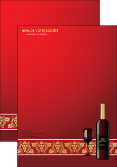 cree affiche vin commerce et producteur vin vignoble bouteille de vin MIDBE25254
