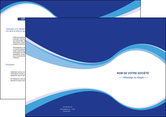 imprimer depliant 2 volets  4 pages  texture contexture structure MLIGBE25312