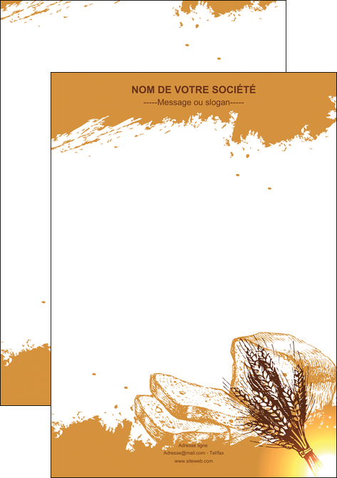 faire modele a imprimer affiche boulangerie boulangerie boulange boulanger MIFCH25328