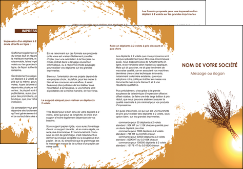 exemple depliant 3 volets  6 pages  boulangerie boulangerie boulange boulanger MLIG25332
