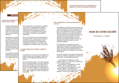 exemple depliant 3 volets  6 pages  boulangerie boulangerie boulange boulanger MLIG25332