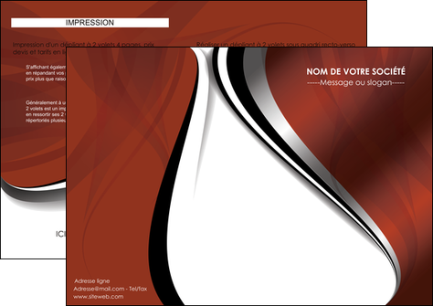 modele en ligne depliant 2 volets  4 pages  textures contextures structures MFLUOO25464