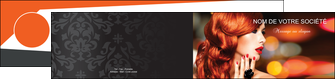 imprimerie depliant 2 volets  4 pages  centre esthetique  coiffure coiffeur coiffeuse MIDLU25508