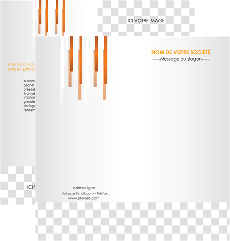 realiser depliant 2 volets  4 pages  textures contextures structures MIDLU25522