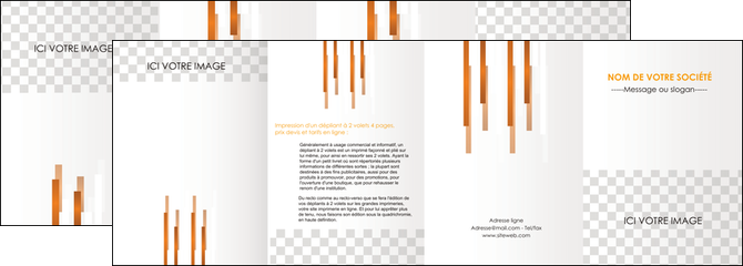 personnaliser modele de depliant 4 volets  8 pages  textures contextures structures MIDLU25550