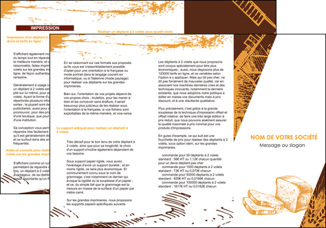 creer modele en ligne depliant 3 volets  6 pages  boulangerie boulangerie boulanger boulange MID25594