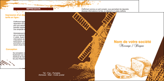 creation graphique en ligne depliant 2 volets  4 pages  boulangerie boulangerie boulanger boulange MID25598