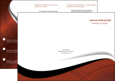personnaliser modele de depliant 3 volets  6 pages  texture contexture structure MLIGCH25624