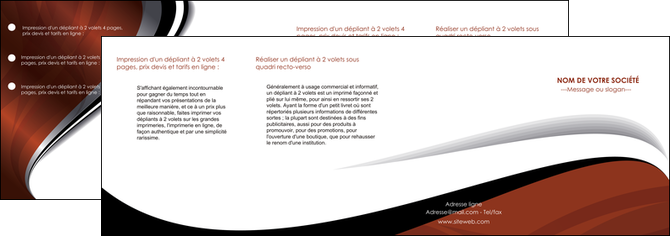 faire modele a imprimer depliant 4 volets  8 pages  texture contexture structure MFLUOO25644