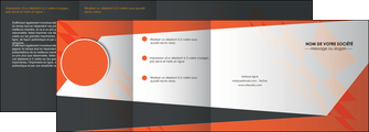 personnaliser modele de depliant 4 volets  8 pages  texture contexture structure MIFBE25646