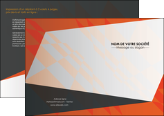 realiser depliant 2 volets  4 pages  texture contexture structure MIFBE25650