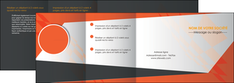 creer modele en ligne depliant 4 volets  8 pages  texture contexture structure MIFBE25678