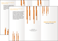 faire depliant 3 volets  6 pages  texture contexture structure MFLUOO25710