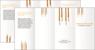 exemple depliant 4 volets  8 pages  texture contexture structure MFLUOO25728