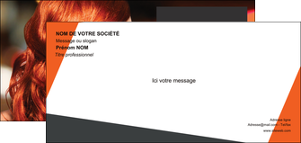 imprimer carte de correspondance centre esthetique  coiffure coiffeur coiffeuse MIDLU25740