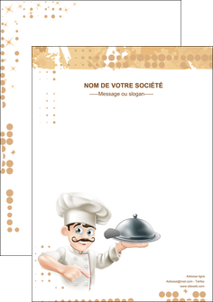 realiser affiche boulangerie restaurant restauration restaurateur MID25818