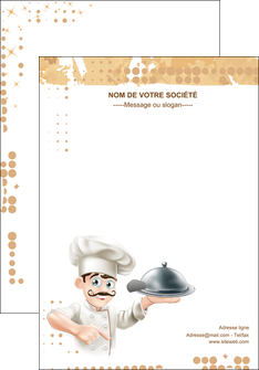 impression affiche boulangerie restaurant restauration restaurateur MID25834