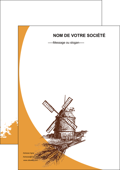 cree affiche boulangerie boulanger boulange MLIG25852