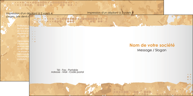 imprimer depliant 2 volets  4 pages  texture structure contexture MFLUOO25938