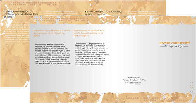 imprimer depliant 4 volets  8 pages  texture structure contexture MFLUOO25948
