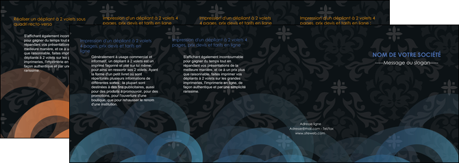 creer modele en ligne depliant 4 volets  8 pages  textures contextures structures MFLUOO26014