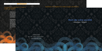 realiser depliant 2 volets  4 pages  textures contextures structures MFLUOO26034
