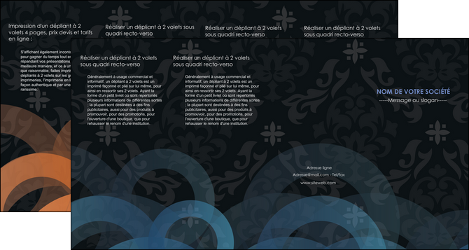 cree depliant 4 volets  8 pages  textures contextures structures MFLUOO26046