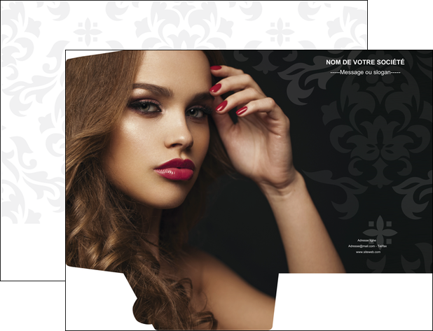 cree pochette a rabat cosmetique coiffure salon salon de coiffure MIDBE26054