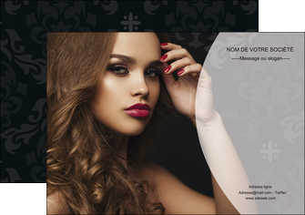 modele affiche cosmetique coiffure salon salon de coiffure MIDBE26066