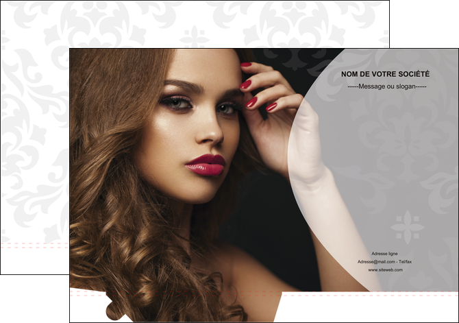modele en ligne pochette a rabat cosmetique coiffure salon salon de coiffure MIDBE26078