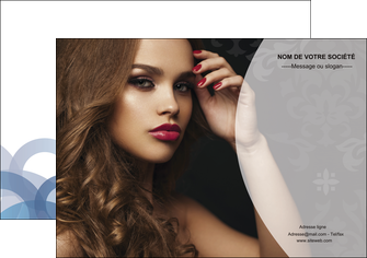 personnaliser modele de flyers cosmetique coiffure salon salon de coiffure MIDBE26092