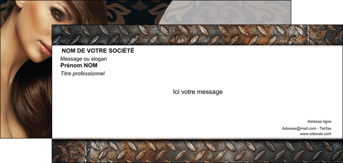 exemple carte de correspondance centre esthetique  coiffure coiffeur coiffeuse MFLUOO26318