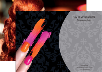 personnaliser modele de affiche cosmetique beaute ongles beaute des ongles MLGI26520