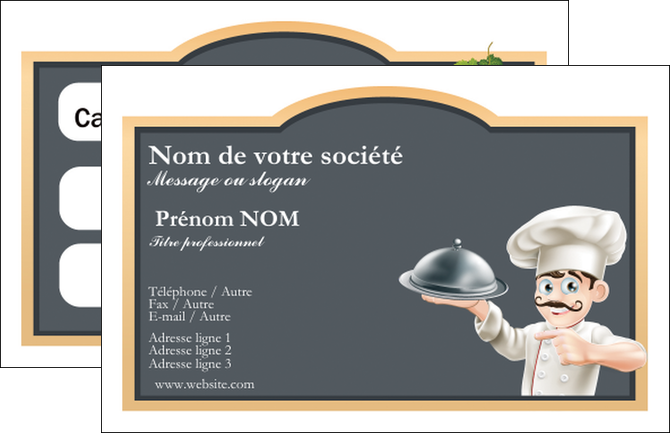 faire modele a imprimer carte de visite metiers de la cuisine c MIDLU26552