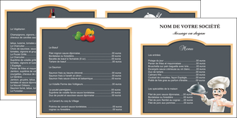 exemple depliant 2 volets  4 pages  metiers de la cuisine c MIDLU26556