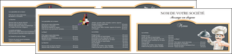 exemple depliant 2 volets  4 pages  metiers de la cuisine c MIDLU26560