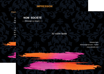 realiser flyers cosmetique mode beaute salon MLIG26668