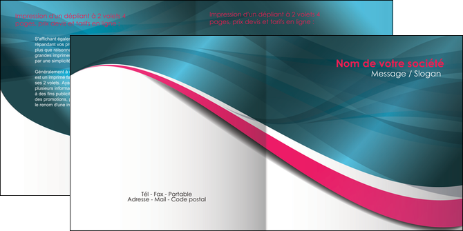 imprimer depliant 2 volets  4 pages  texture contexture structure MFLUOO26740