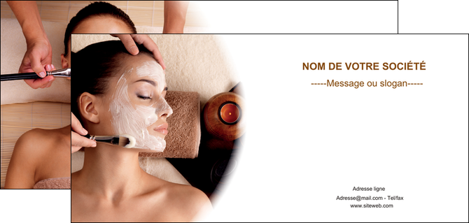 exemple flyers centre esthetique  masque masque du visage soin du visage MFLUOO26852