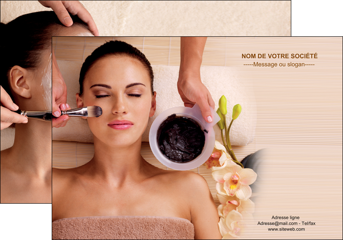 imprimerie affiche centre esthetique  masque masque du visage soin du visage MFLUOO27058