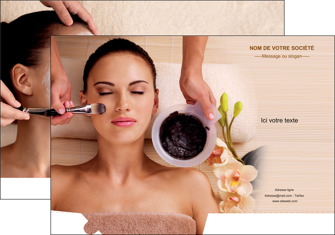 cree pochette a rabat centre esthetique  masque masque du visage soin du visage MFLUOO27068