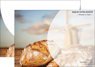 cree affiche sandwicherie et fast food boulangerie boulanger boulange MLGI27202
