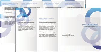 faire depliant 4 volets  8 pages  texture contexture structure MLGI27234